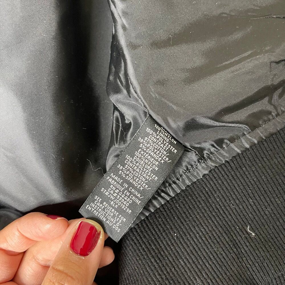 Jaywalker Men’s Solid Black Bomber Jacket - image 4